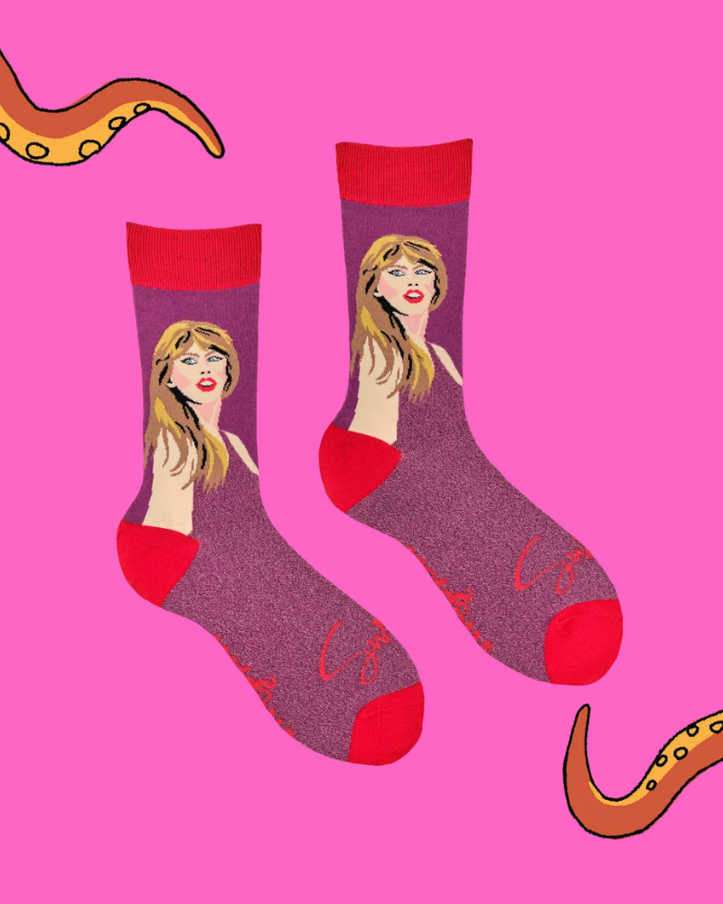 Taylor Swift Crew Socks