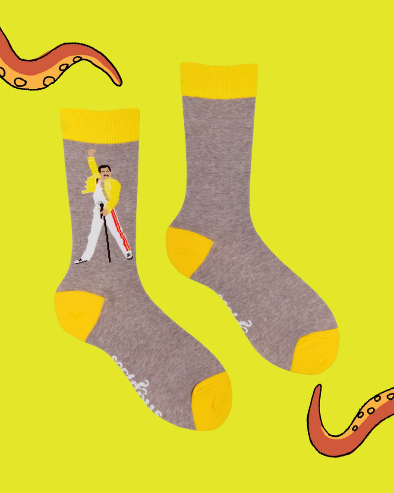 Freddie Mercury Crew Socks
