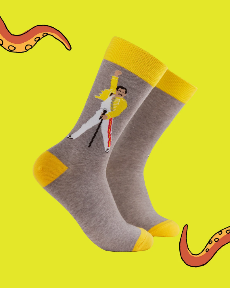 Freddie Mercury Crew Socks