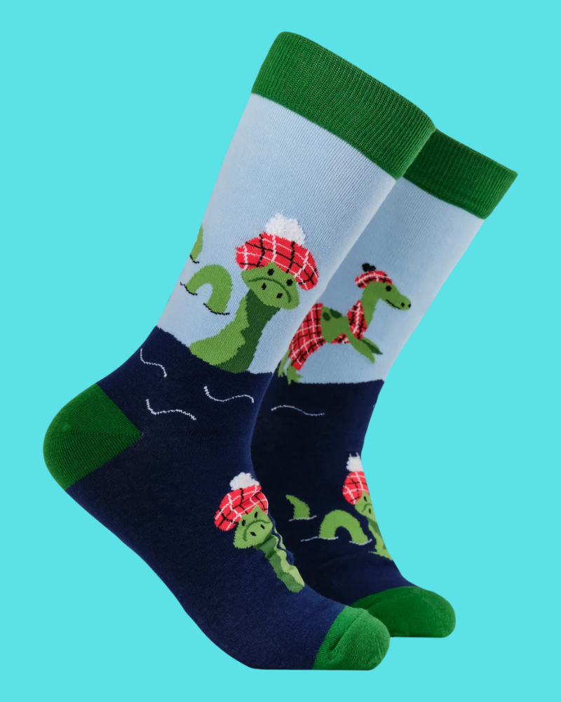 Nessie Tartan Hat Crew Socks