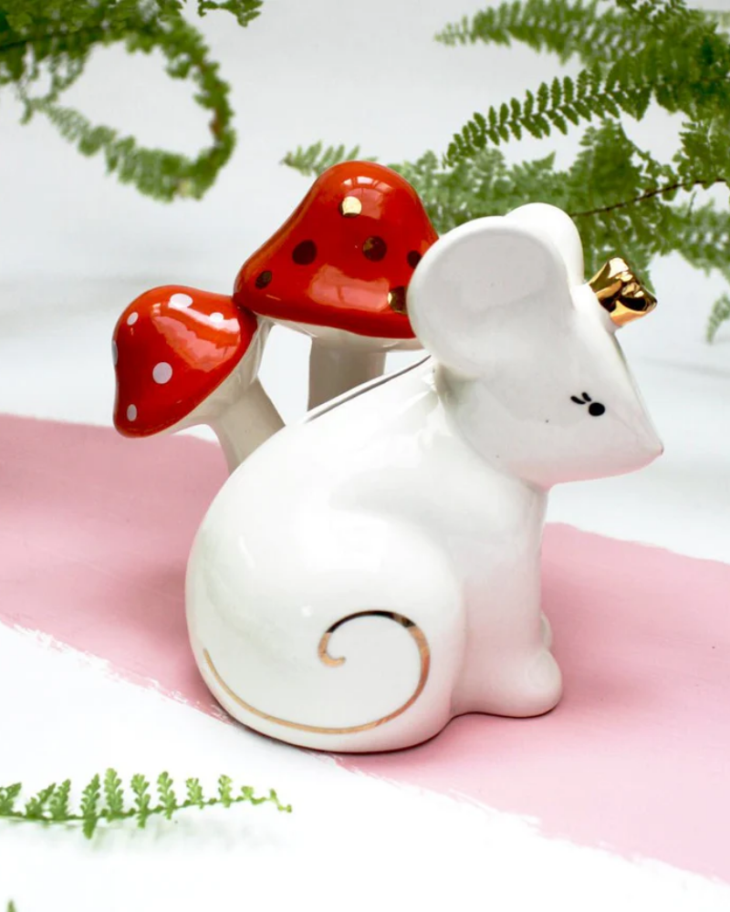 Secret Garden Royal Mouse Money Box