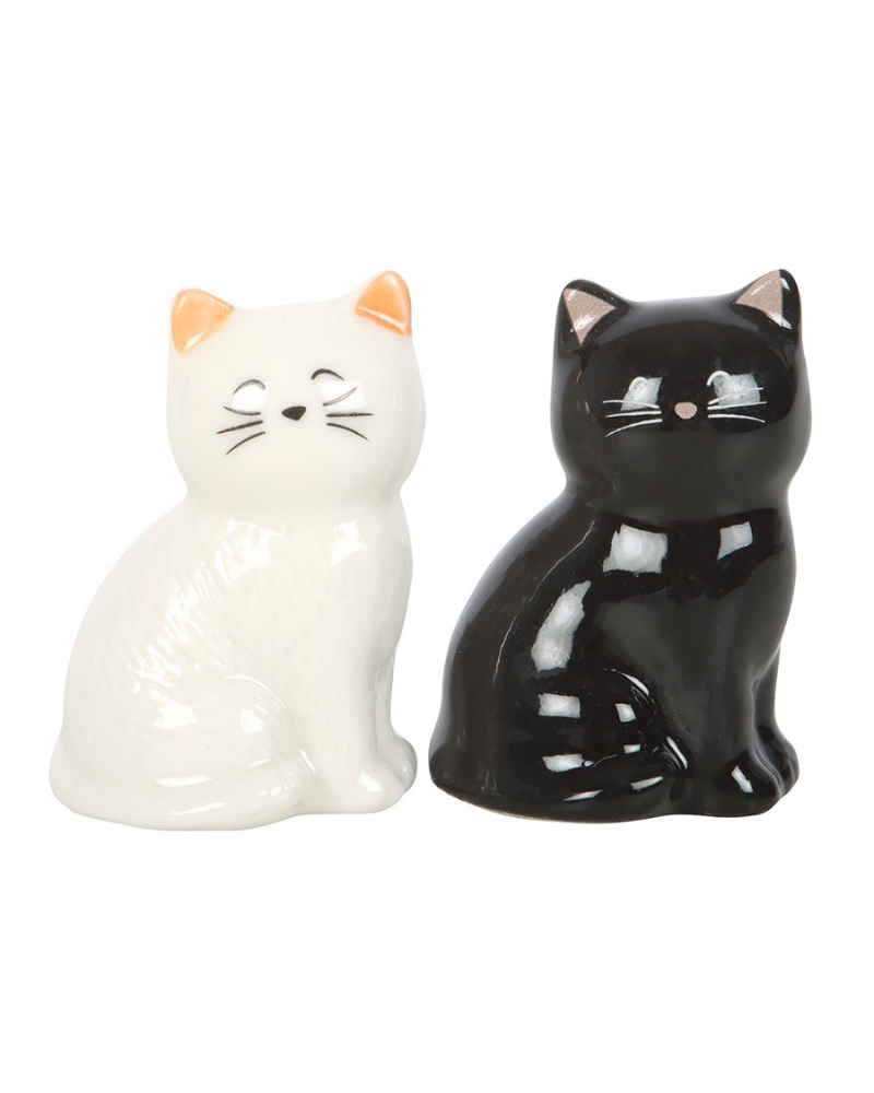 Lucky Cat Tokens in Black & White