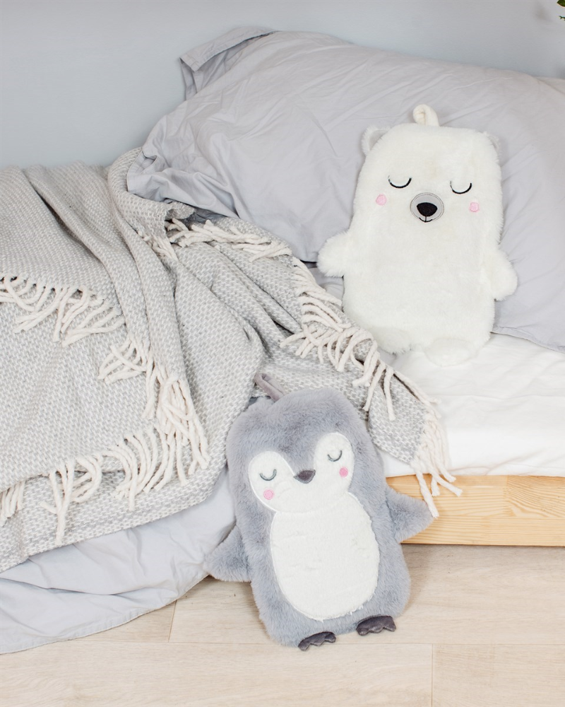 Siku Grey Penguin Hot Water Bottle
