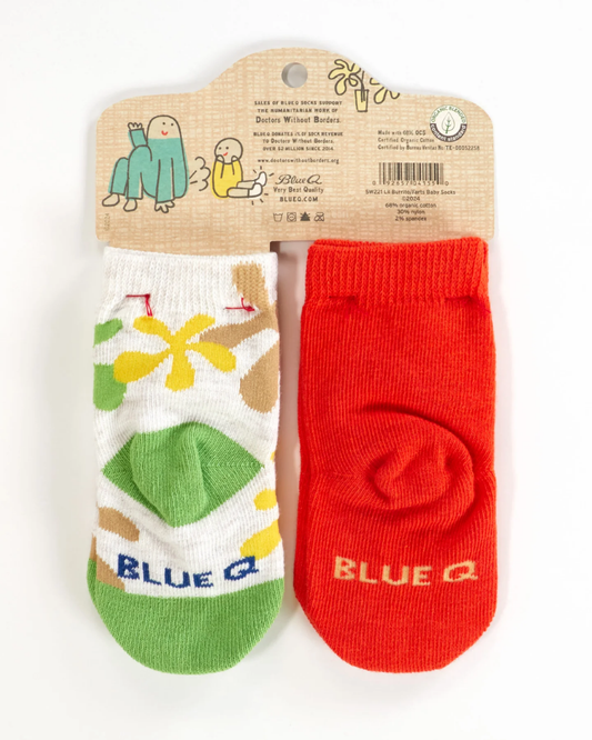 Burrito & Farts Baby Socks Set of Two