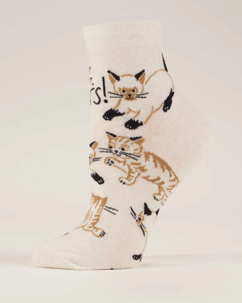 Holy Shit Cats Ankle Socks
