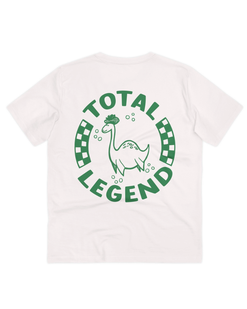 Total Legend Loch Ness Monster Unisex T-Shirt by Gillian Kyle