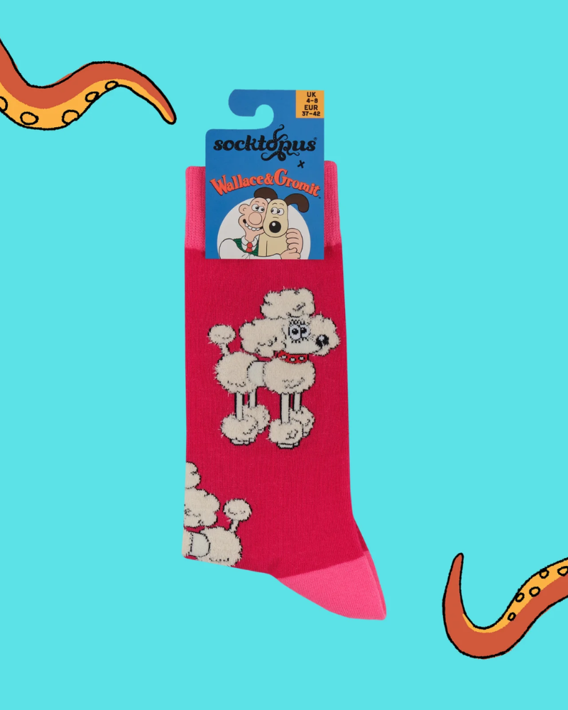 Fluffy Fluffles Wallace & Gromit Socks