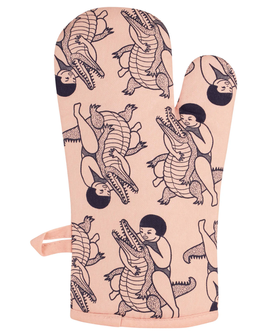 Scare Your Family Oven Mitt