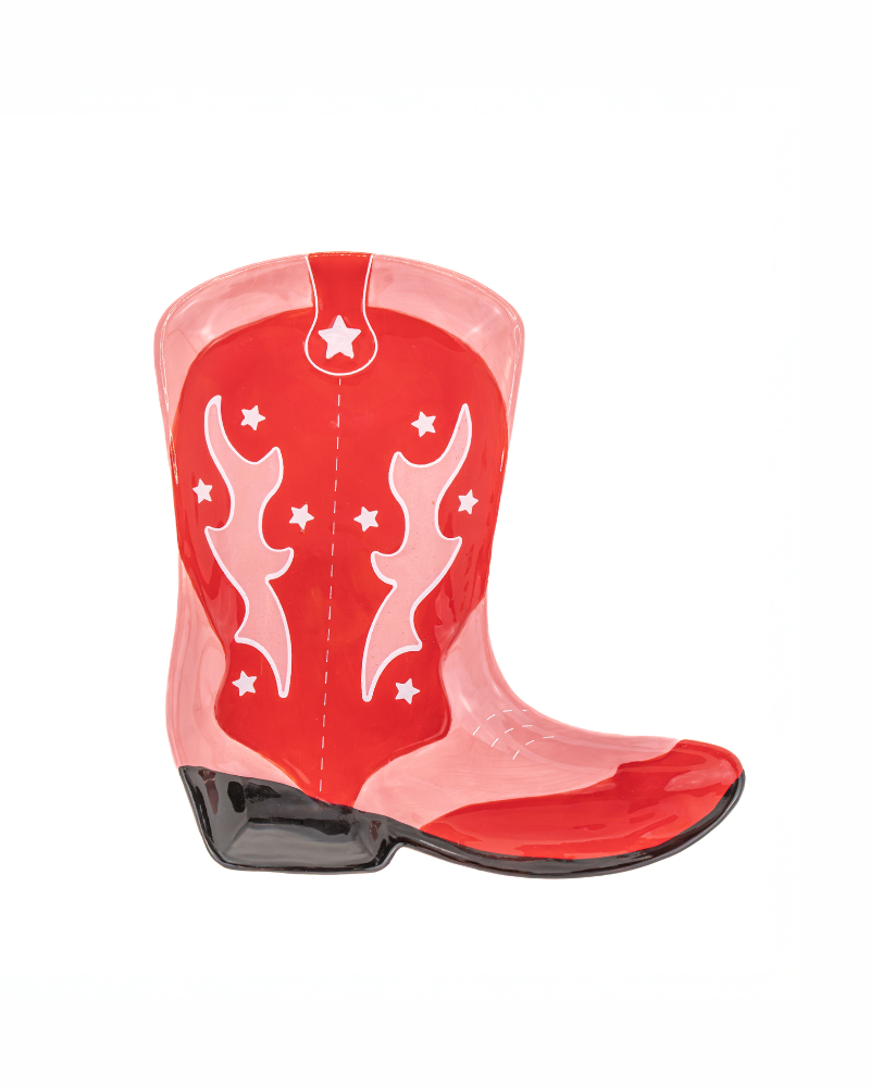 Cowboy Boot Shaped Trinket Dish