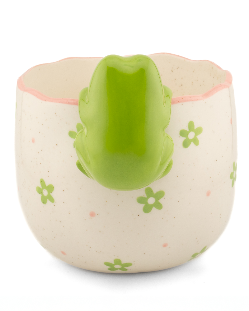 Peeking Frog Planter