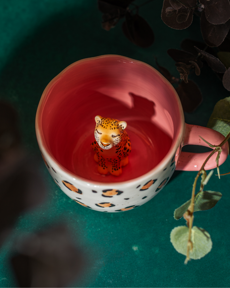 Leopard Hidden Surprise Mug