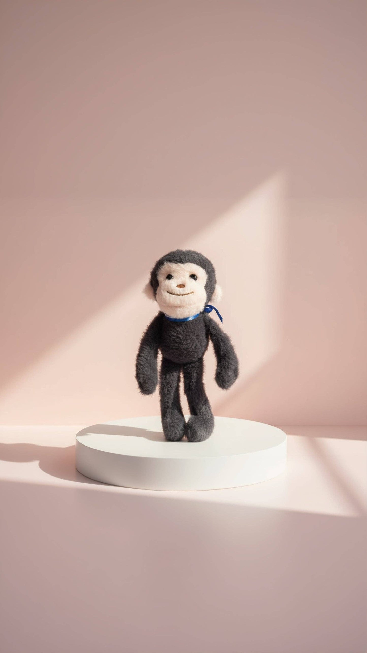 Little Monkey Bag Charm in Brown or Grey