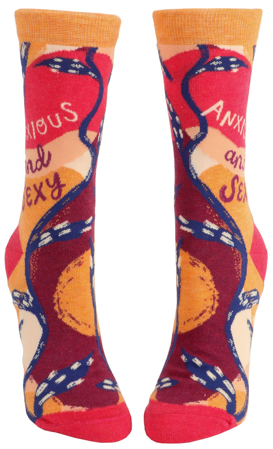 Anxious And Sexy Crew Socks