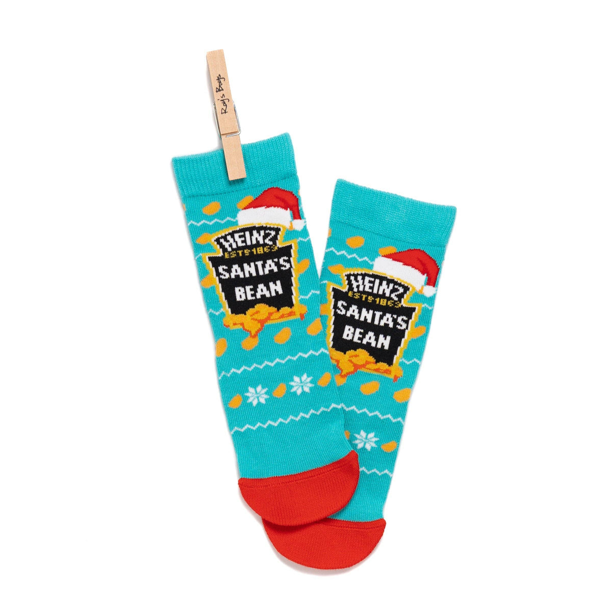 Heinz Baked Beans 'Santa's Bean' Kids' Kids Socks