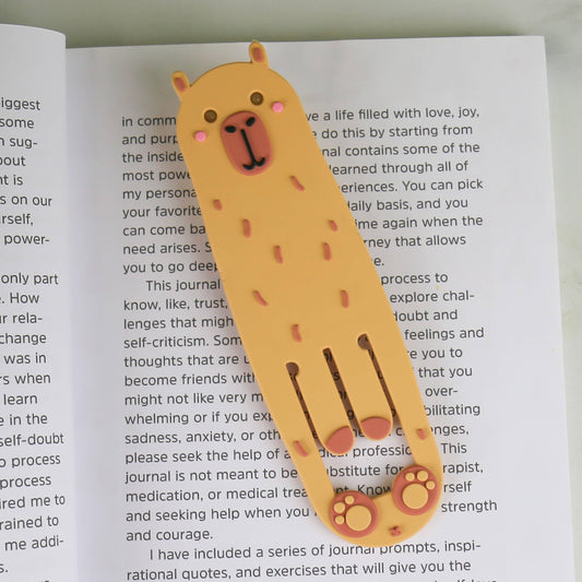 Capybara Reading Light & Bookmark