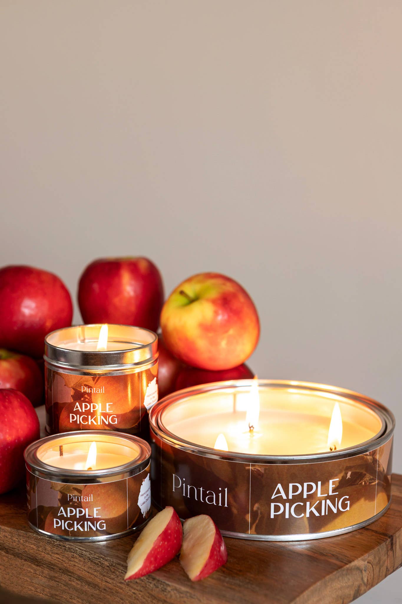 Apple Picking Paint Pot Candle
