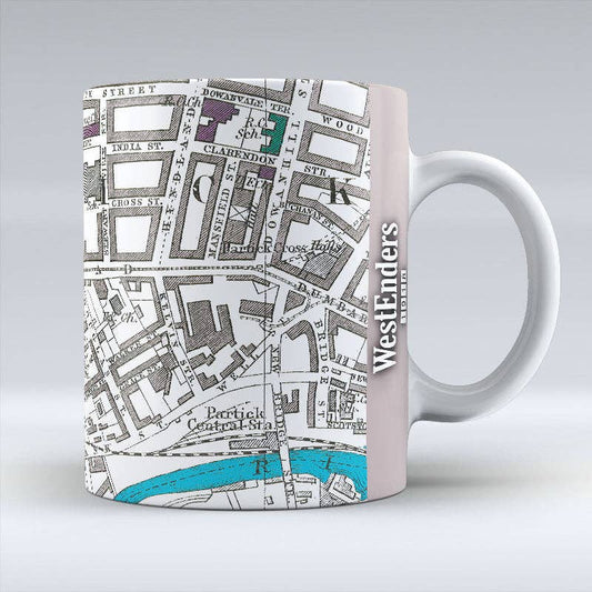 Partick Glasgow Westenders Mug