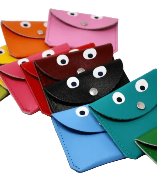 Assorted Googly Eye Coin Purses by Ark Colour Design - Pink Poodle Boutique - ARK - GOOGLY EYE PURSE BLACK