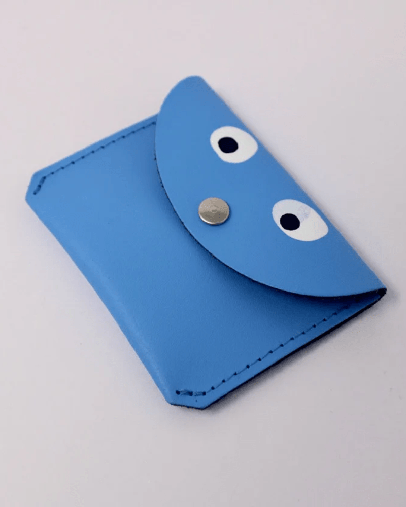 Assorted Googly Eye Coin Purses by Ark Colour Design - Pink Poodle Boutique - ARK - GOOGLY EYE PURSE BLUE
