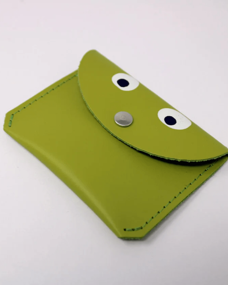 Assorted Googly Eye Coin Purses by Ark Colour Design - Pink Poodle Boutique - ARK - GOOGLY EYE PURSE GREEN