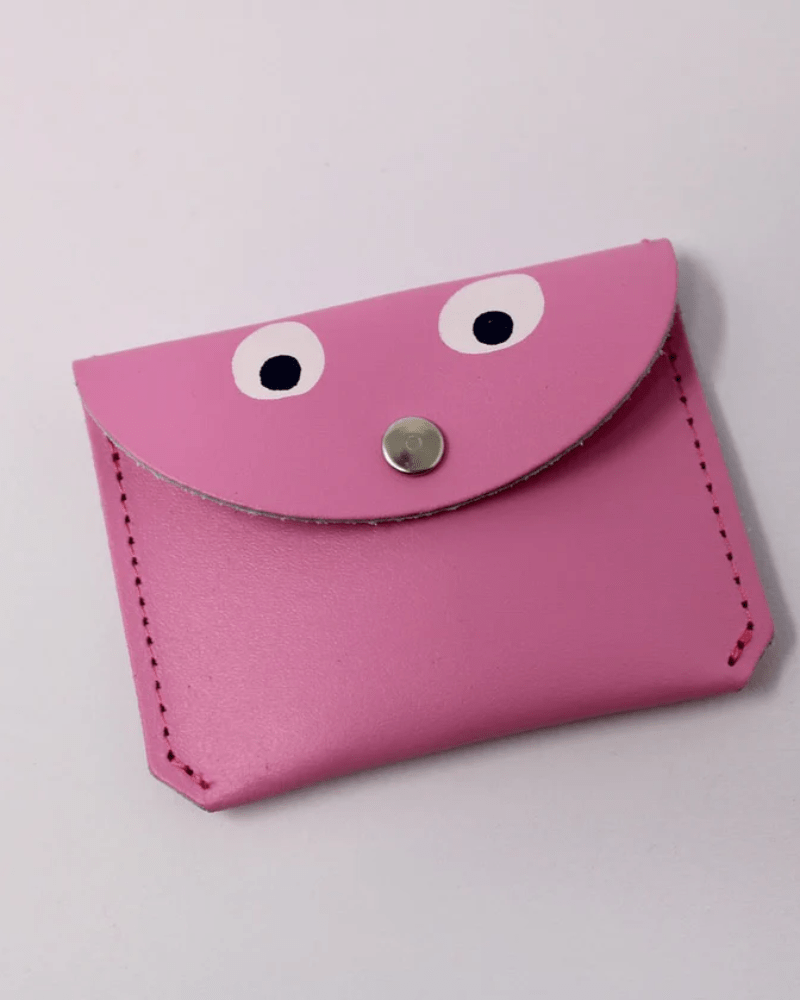 Assorted Googly Eye Coin Purses by Ark Colour Design - Pink Poodle Boutique - ARK - GOOGLY EYE PURSE PINK