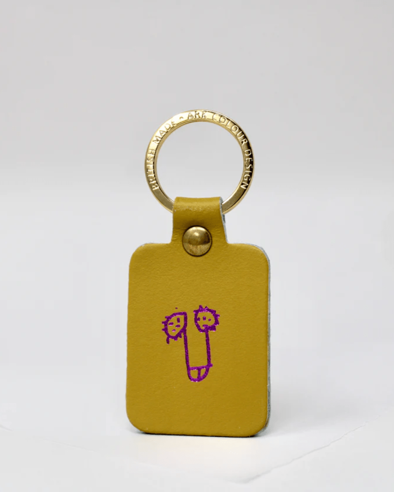 Assorted Willy Leather Keyrings By Ark Colour Design - Pink Poodle Boutique - ARK - KEY - WILLY - ACIDGREEN