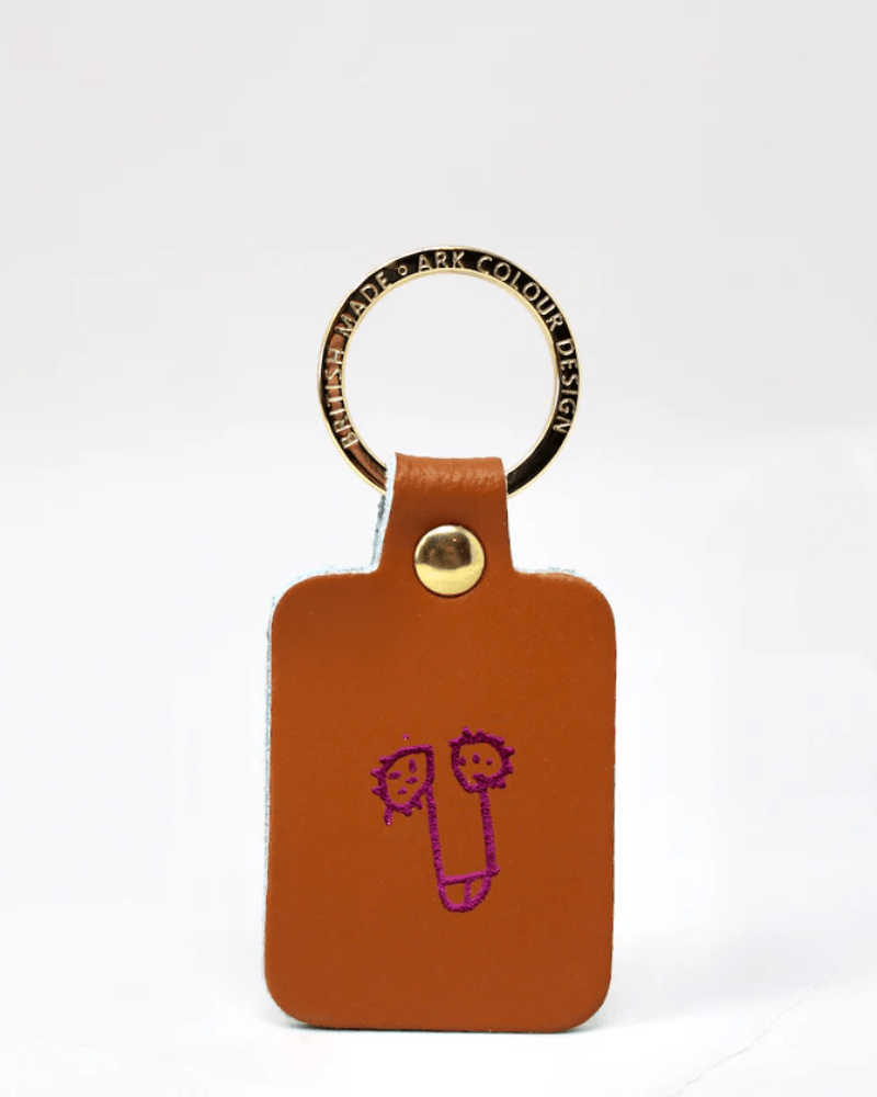 Assorted Willy Leather Keyrings By Ark Colour Design - Pink Poodle Boutique - ARK - KEY - WILLY - BROWN