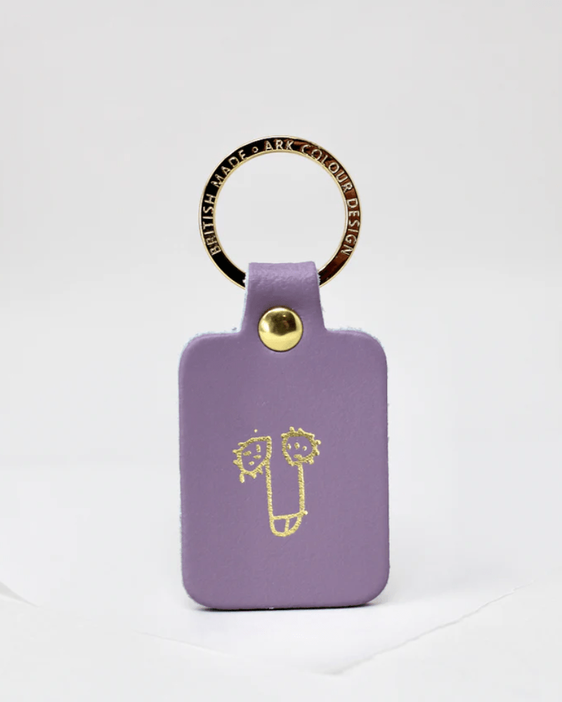 Assorted Willy Leather Keyrings By Ark Colour Design - Pink Poodle Boutique - ARK - KEY - WILLY - LILAC