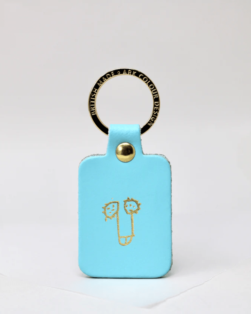 Assorted Willy Leather Keyrings By Ark Colour Design - Pink Poodle Boutique - ARK - KEY - WILLY - TURQUOISE