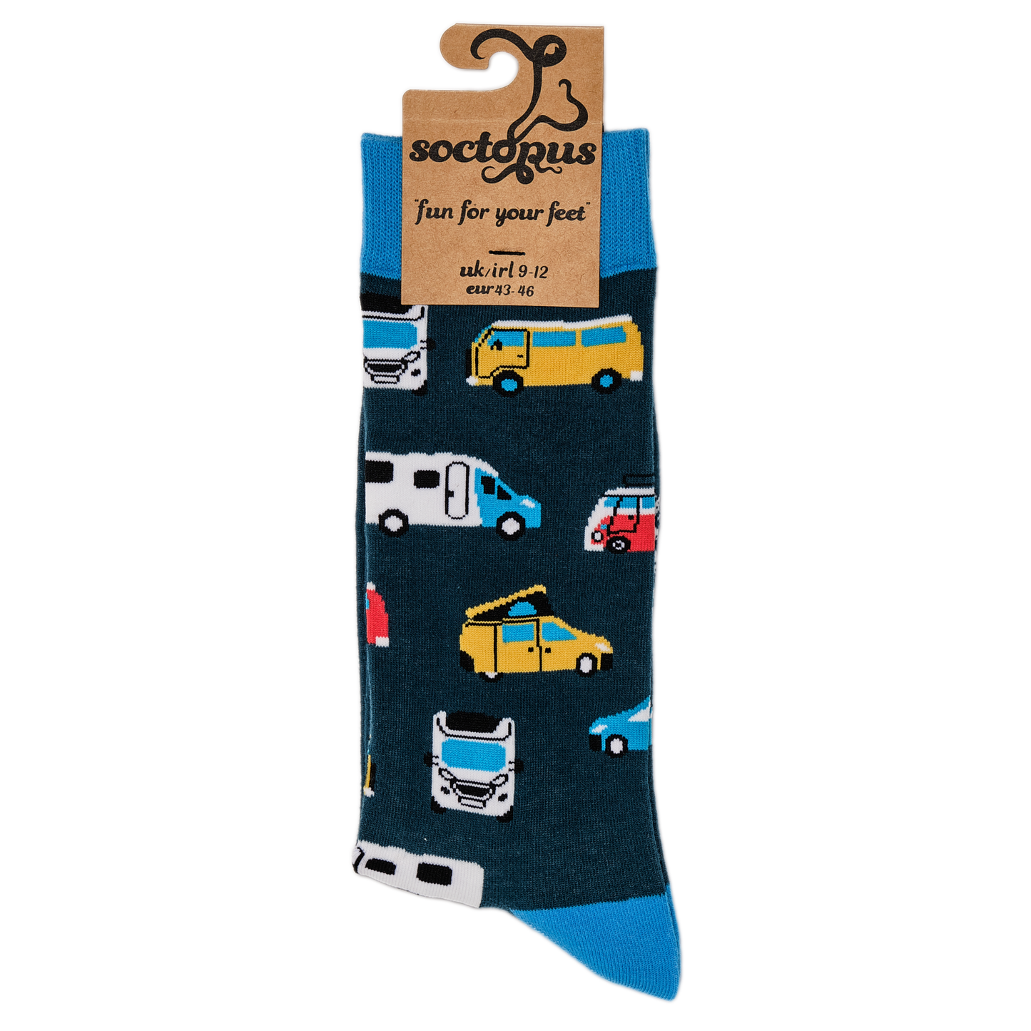 Camper Van Crew Socks