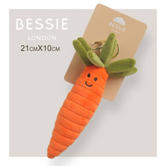 Plush Carrot Bag Charm