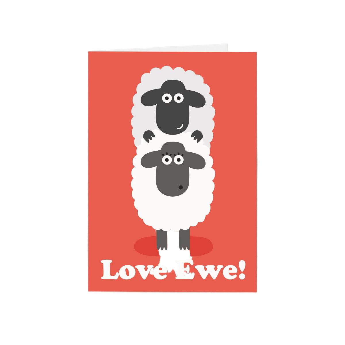 Love Ewe Greeting Card