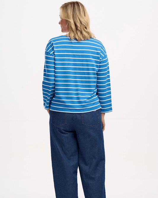 Billie Breton Lobster Stripe Top - Pink Poodle Boutique -