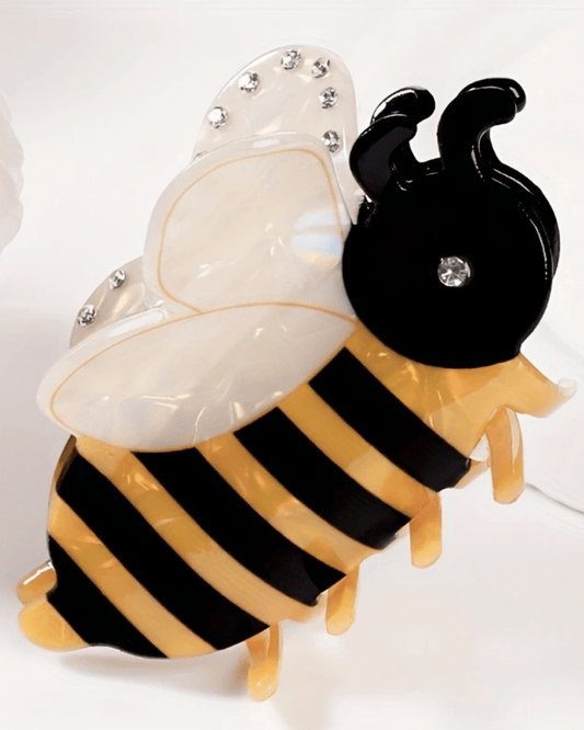 Bumble Bee Hair Claw - Pink Poodle Boutique - CLAW - BEE