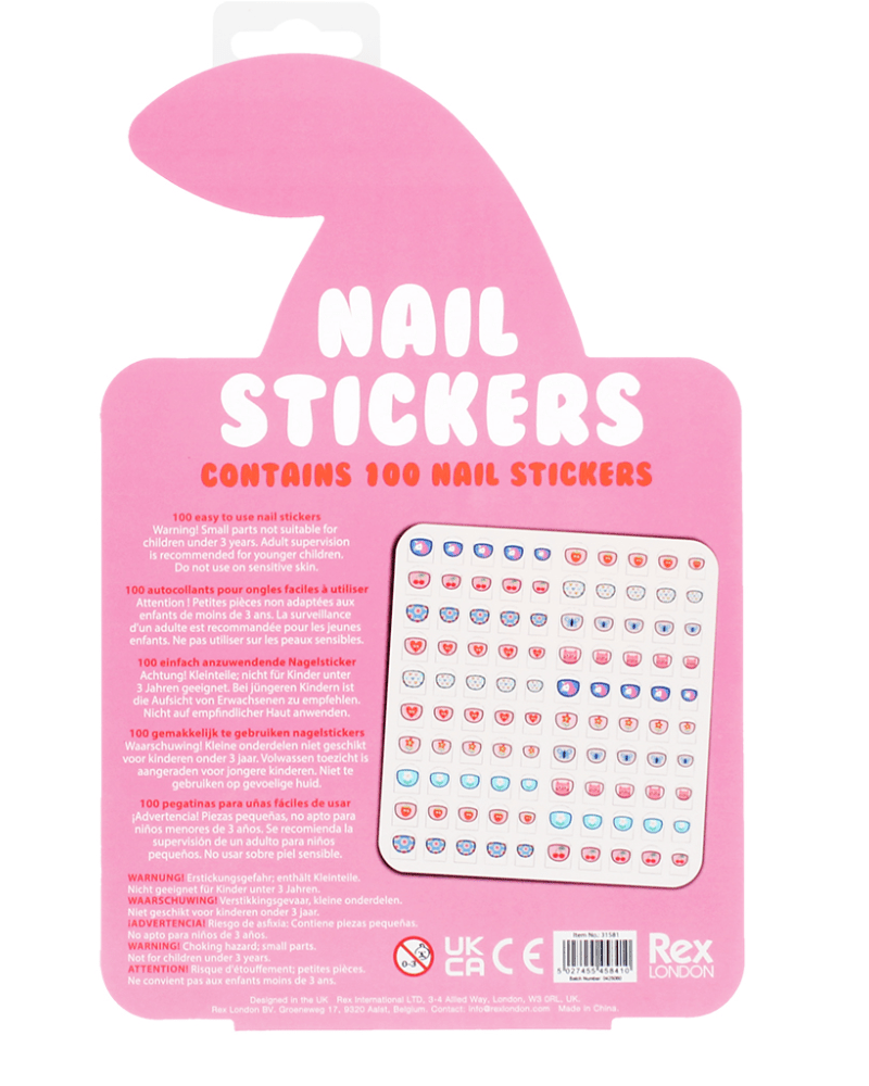 Bumper Pack Cherry Nail Stickers - Pink Poodle Boutique - 31581
