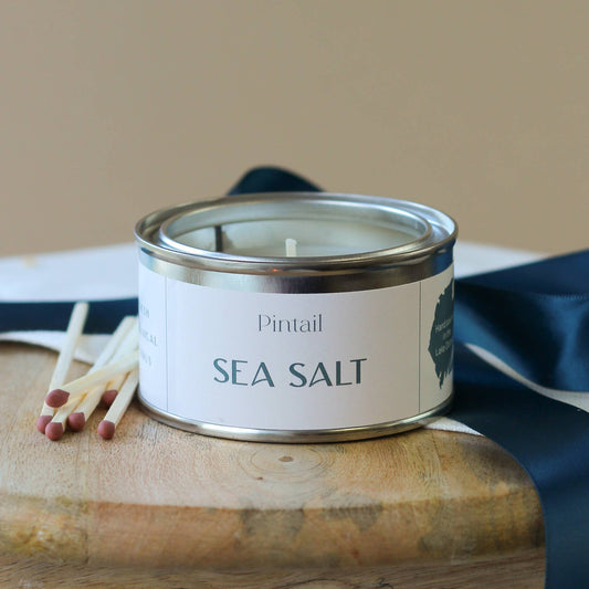 Sea Salt Paint Pot Candle