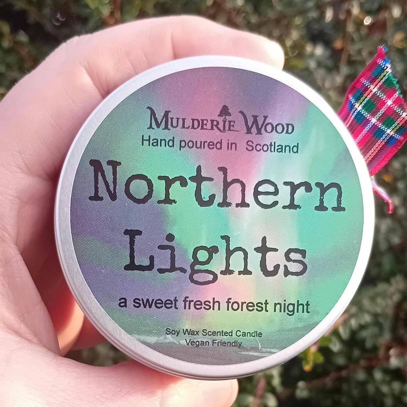 Northern Lights Fresh Pine Handmade Soy Wax Candle
