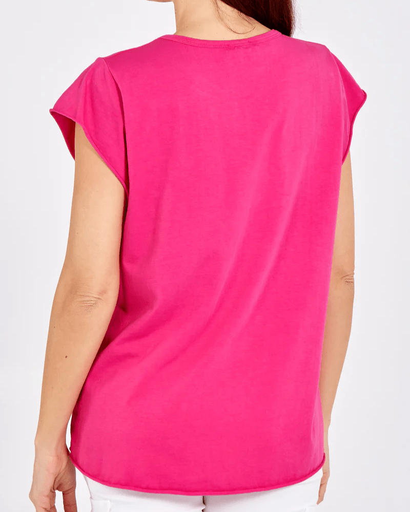 Cap Sleeve Top Assorted - Pink Poodle Boutique -