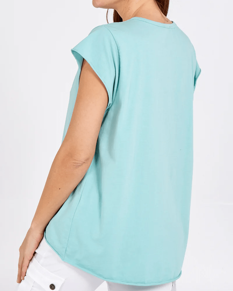 Cap Sleeve Top Assorted - Pink Poodle Boutique -