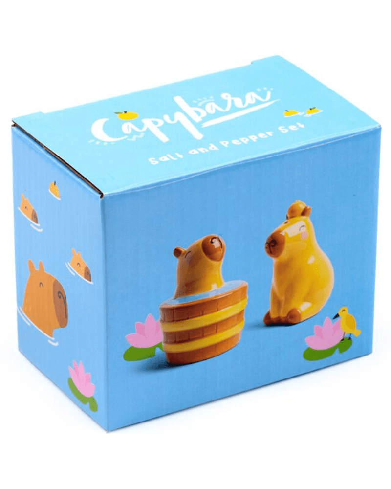 Capybara Salt & Pepper Set - Pink Poodle Boutique - SP118