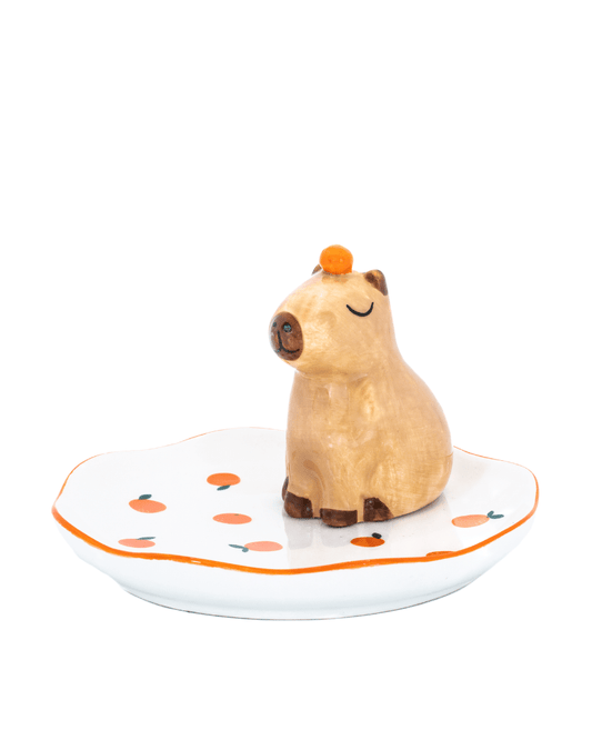 Capybara Trinket Dish - Pink Poodle Boutique - XDC726
