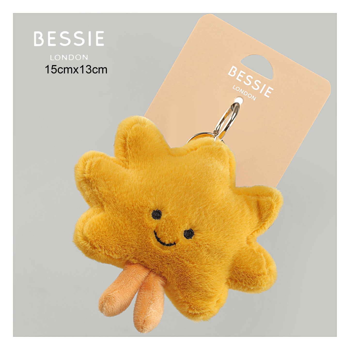 Plush Sunshine Bag Charm