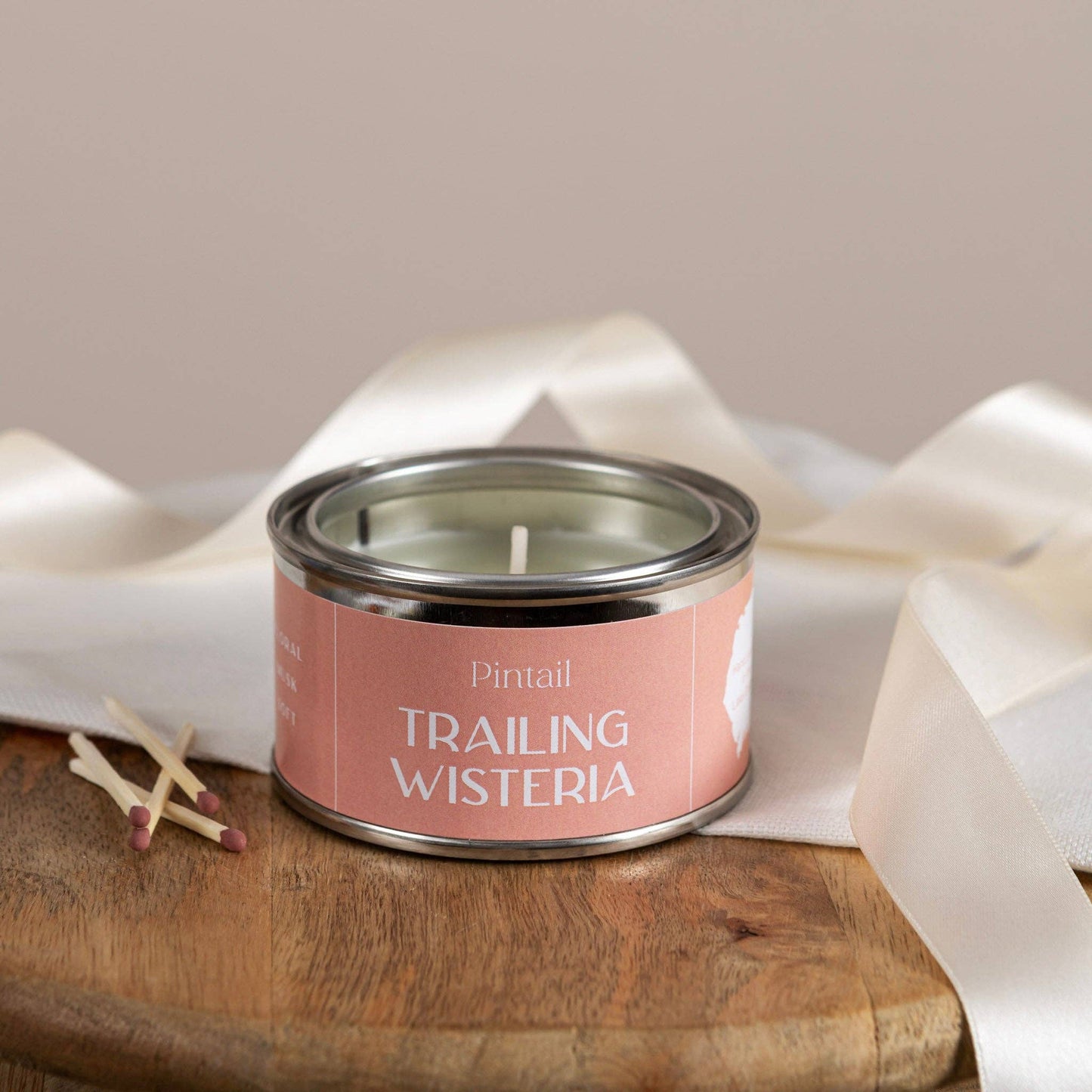 Trailing Wisteria Paint Pot Candle