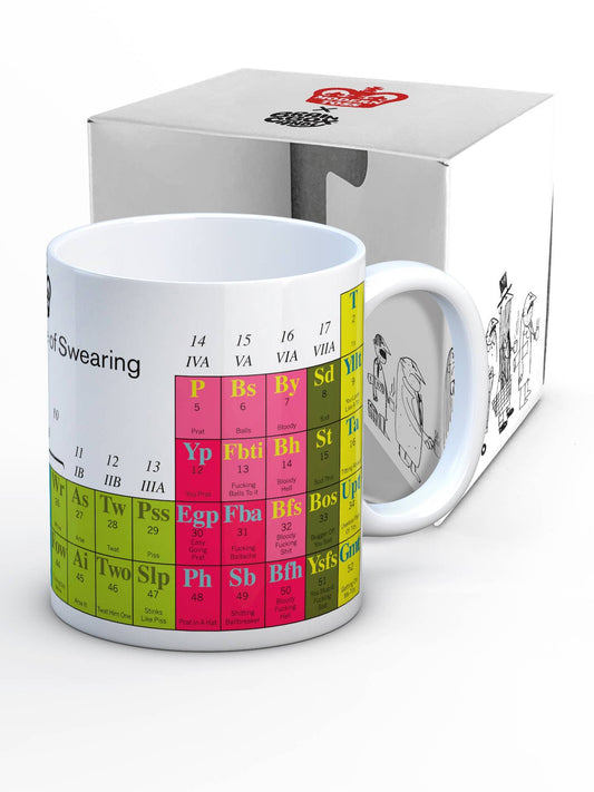 Periodic Table of Swearing Mug