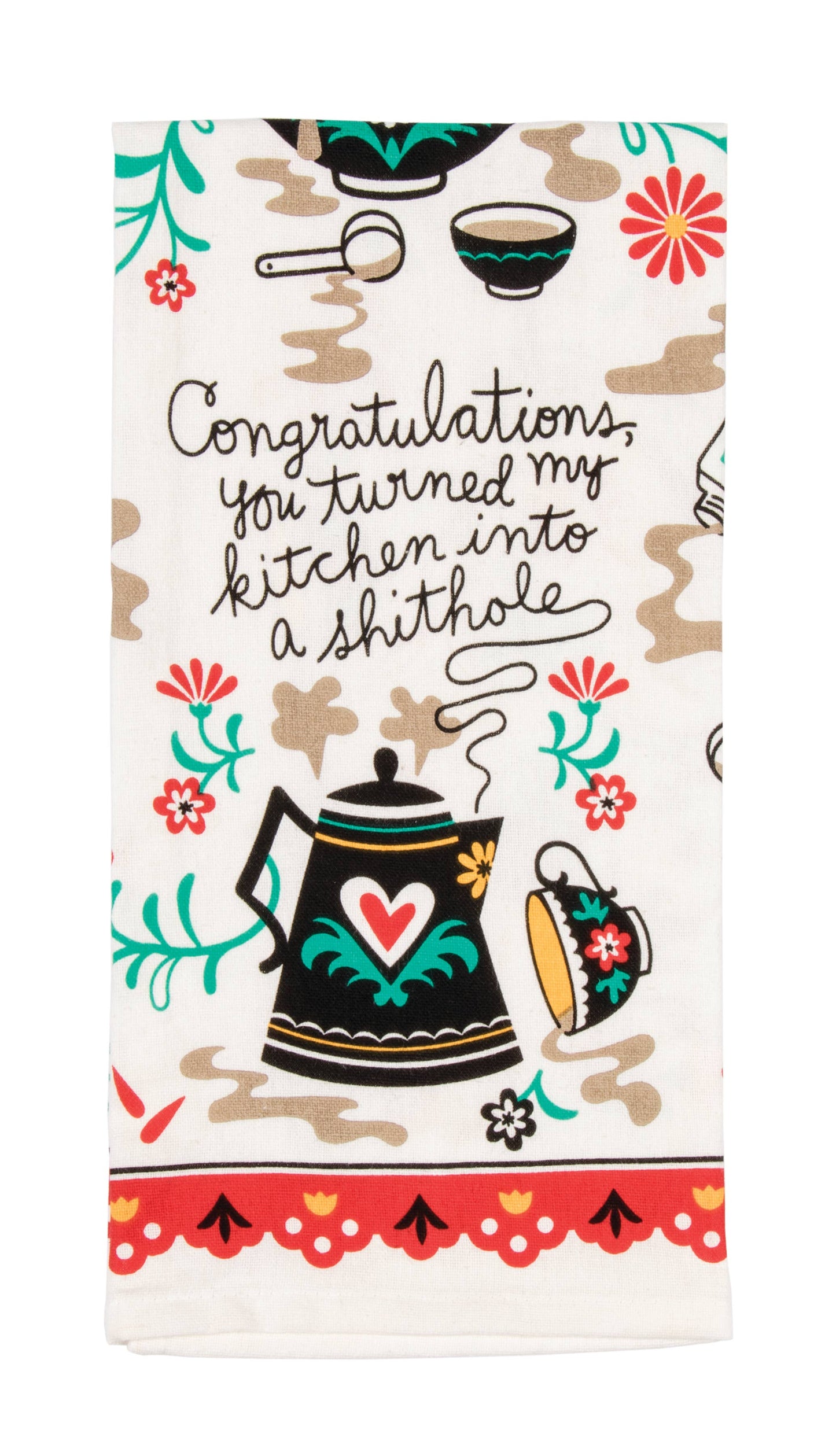 Kitchen Shithole Dish Towel