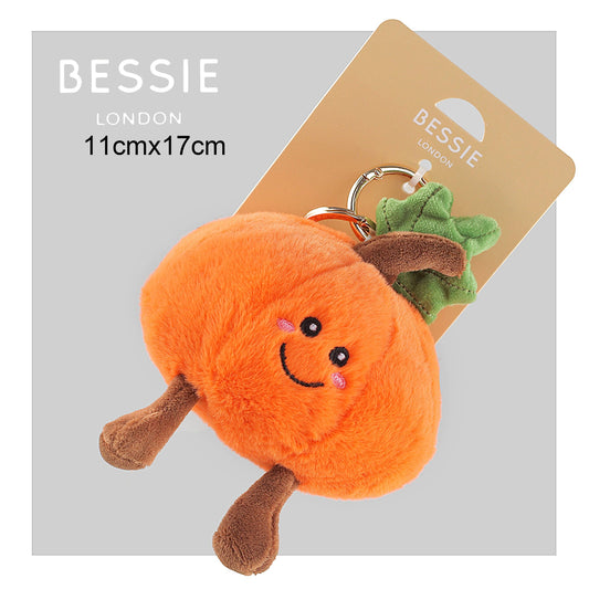 Plush Pumpkin Bag Charm