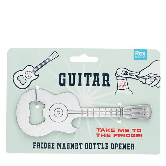 Guitar Bottle Opener Fridge Magnet