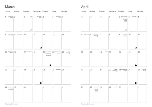 Two Happy Cats 2026 Artisan Art Vegan Leather Planner