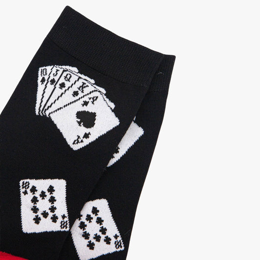 Poker Cards Bamboo Socks