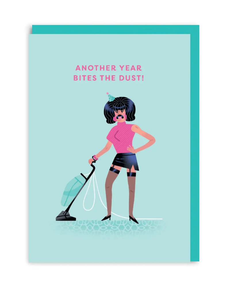 Freddie Mercury Another Year Greeting Card - Pink Poodle Boutique -